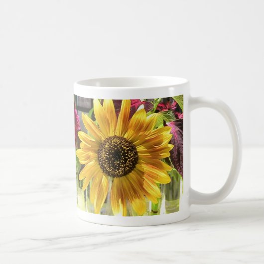 Sonnenblume Kaffeetasse (Rechts)