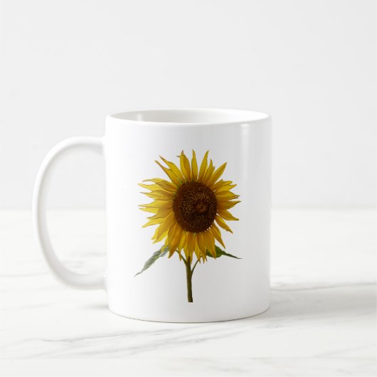 Sonnenblume Kaffeetasse (Links)