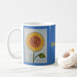 Sonnenblume Kaffeetasse