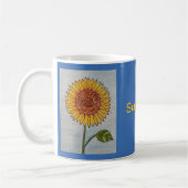 Sonnenblume Kaffeetasse (Links)