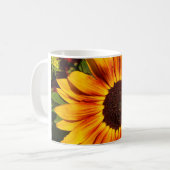 Sonnenblume Kaffeetasse (Vorderseite Links)