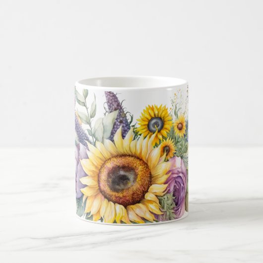 Sonnenblume Kaffeetasse (Mittel)