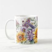 Sonnenblume Kaffeetasse (Links)