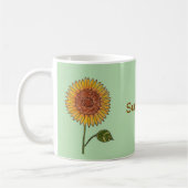 Sonnenblume Kaffeetasse (Links)