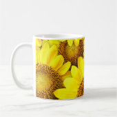 Sonnenblume Kaffeetasse (Links)