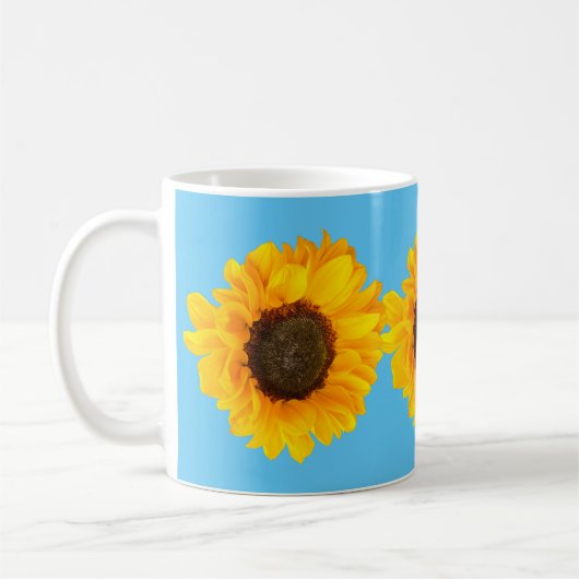 Sonnenblume Kaffeetasse (Links)