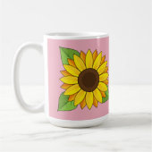 Sonnenblume Kaffeetasse (Links)