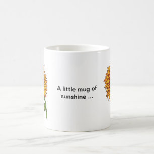 Sonnenblume Kaffeetasse