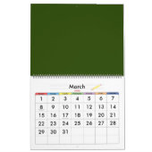Sonnenblume Kalender (Mär 2026)
