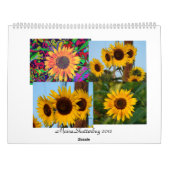 Sonnenblume-Kalender 2012 Kalender (Rückseite)