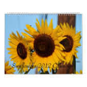 Sonnenblume-Kalender 2012 Kalender (Titelbild)