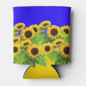 Sonnenblume kann die Freiheit der ukrainischen Fah Dosenkühler (Vorderseite)