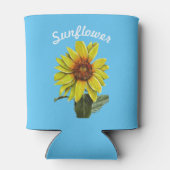 Sonnenblume kann kühlen dosenkühler