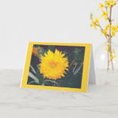 SONNENBLUME KARTE (Gelbe Blume)