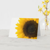 Sonnenblume Karte (Gelbe Blume)