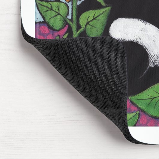 Sonnenblume-Katze Mousepad (Ecke)