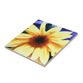 Sonnenblume-Keramik-Fliese klein (4,25" x 4,25") Fliese (Seite)