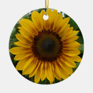 Sonnenblume keramik ornament