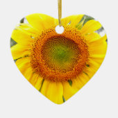 Sonnenblume Keramik Ornament (Vorne)