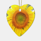 Sonnenblume Keramik Ornament (Links)
