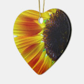 Sonnenblume Keramik Ornament (Links)
