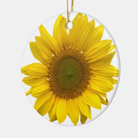 Sonnenblume Keramik Ornament (Links)
