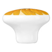 Sonnenblume Keramik Pull Keramikknauf (Seitenansicht)