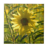 Sonnenblume Keramik Tile Fliese (Vorderseite)