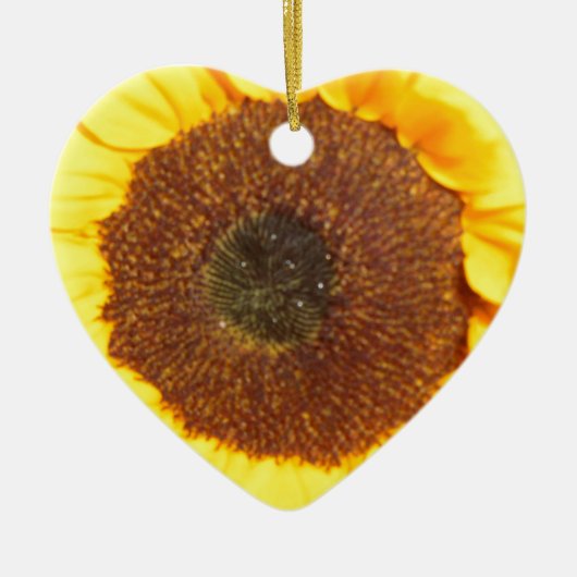 Sonnenblume Keramikornament (Vorne)