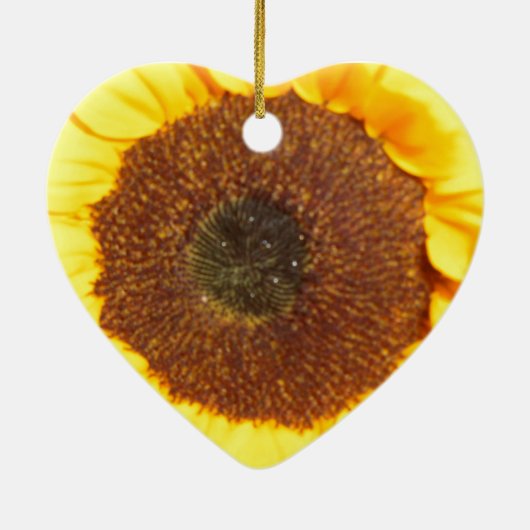 Sonnenblume Keramikornament (Hinten)