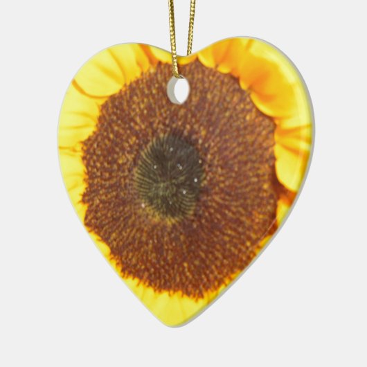 Sonnenblume Keramikornament (Links)