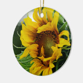 Sonnenblume Keramikornament (Links)