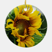 Sonnenblume Keramikornament (Hinten)