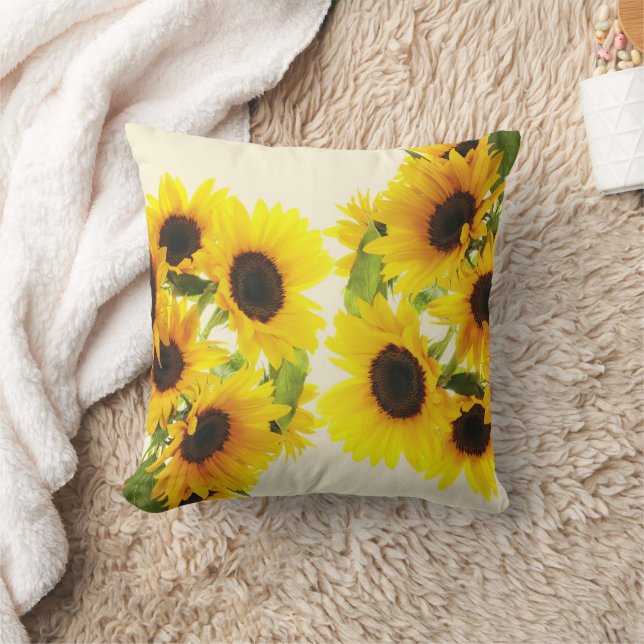 Sonnenblume Kissen (Decke)