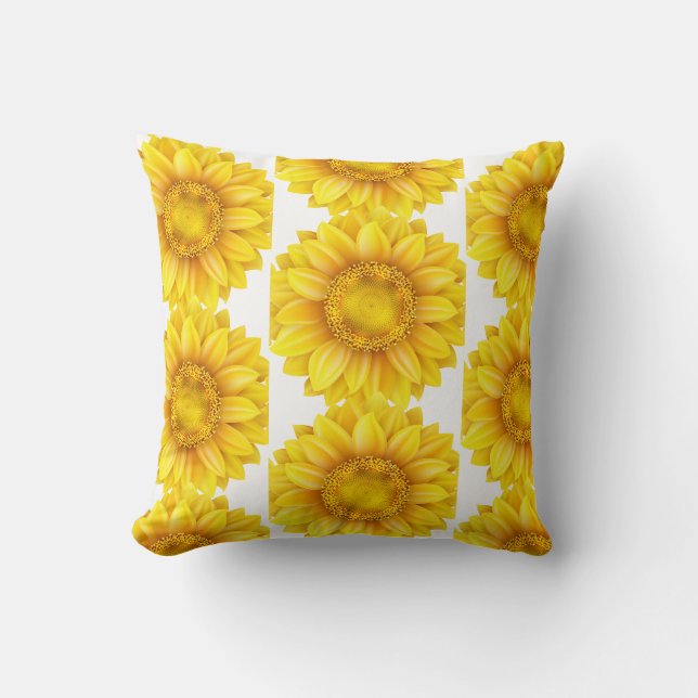 Sonnenblume Kissen (Vorderseite)