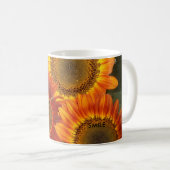 Sonnenblume-klassische Tasse 11 Unze (VorderseiteRechts)