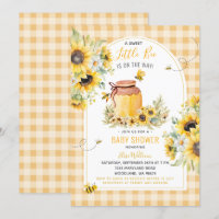 Sonnenblume Kleine Biene ist auf dem Weg Baby Dusc