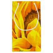 Sonnenblume Kleine Geschenktüte (Rückseite)