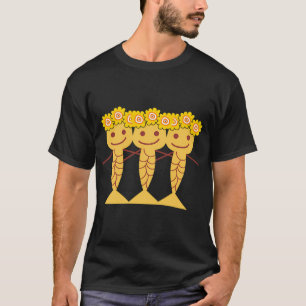 Sonnenblume Kleine Meerjungfrau T-Shirt