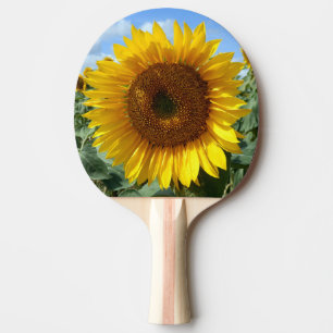 Sonnenblume-Klingeln Pong Paddel Tischtennis Schläger