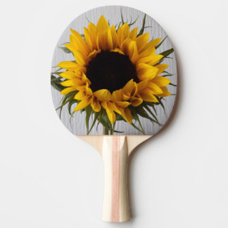Sonnenblume-Klingeln Pong Schläger Tischtennis Schläger