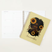 Sonnenblume Königin Afro Frau Planer (Anzeige)