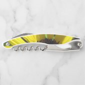 Sonnenblume-Korkenzieher Kellnermesser (Rückseite)