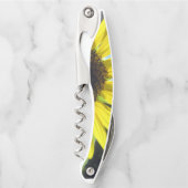 Sonnenblume-Korkenzieher Kellnermesser (Vorderseite)