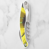 Sonnenblume-Korkenzieher Kellnermesser (Rückseite)