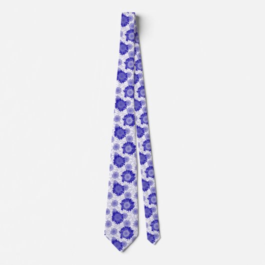 Sonnenblume Krawatte (Vorderseite)