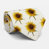 Sonnenblume Krawatte (Gerollt)