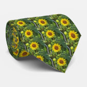 Sonnenblume Krawatte (Gerollt)