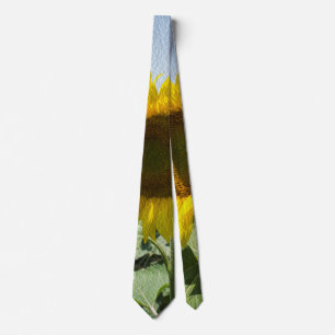 Sonnenblume Krawatte