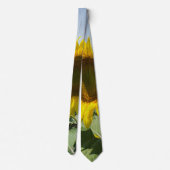Sonnenblume Krawatte (Rückseite)
